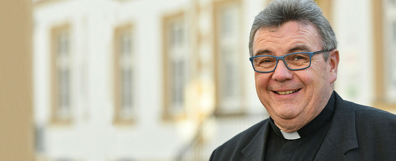 Generalsekretär des Bonifatiuswerkes Monsignore Georg Austen. (Foto Wilfried Hiegemann)