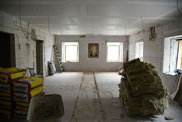 Um Raum für zusätzliche Gäste zu schaffen, sind umfangreiche Renovierungsarbeiten notwendig. (Foto: M. Nowak)