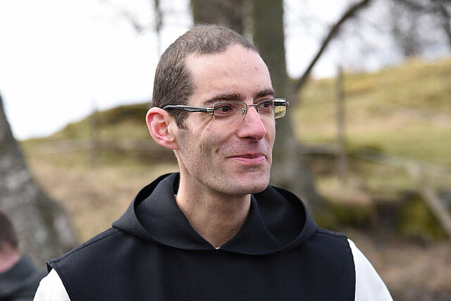 Bruder Arnaud lebt bereits ist seit der Gründung des Klosters Munkeby in Norwegen. (Foto: P. Kleibold)