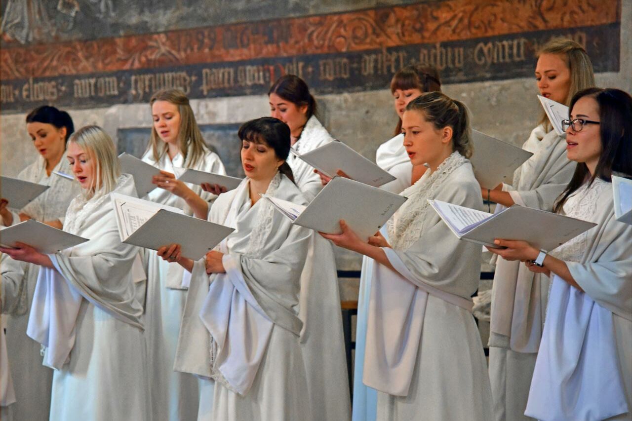 Auftritt des preisgekrönten lettischen Frauenchores „BALTA“. (Foto: Patrick Kleibold)