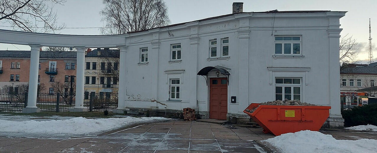 Das Gemeindehaus in Daugavpils ist stark renovierungsbedüftig und soll wieder ein Ort der Begegnung werden. (Foto: Mārtiņš Kluš)
