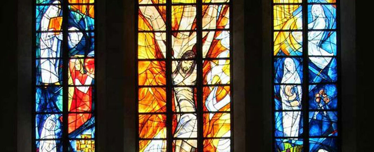 Kirchenfenster im Ursulinenkloster, Foto: Ursulinenkloster