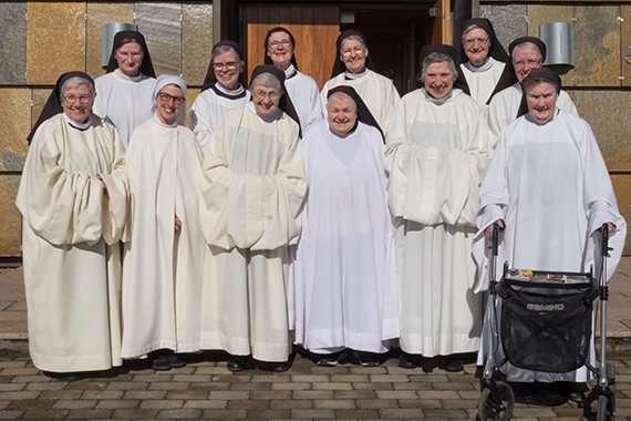 Elf Schwestern und eine Novizin leben mittlerweile im Kloster in Tautra. (Foto: Jan Erik Kofoed)