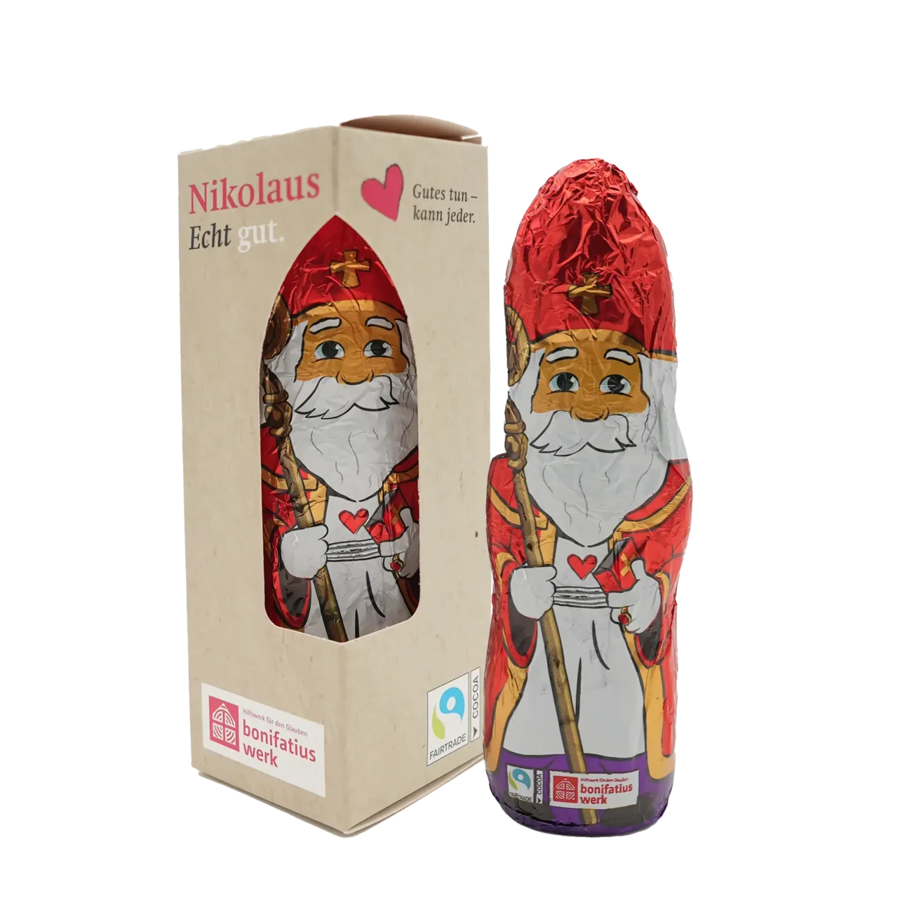 Schoko-Nikolaus-Figur