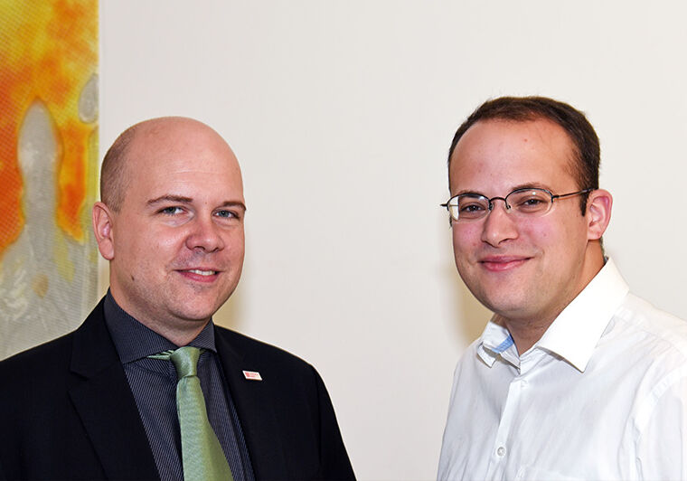 Simon Rüffin und Daniel Born