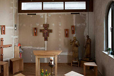 Hier im Don Bosco-Haus in Chemnitz enststeht der neue „Raum der Stille“ Foto: Ralph Kunz