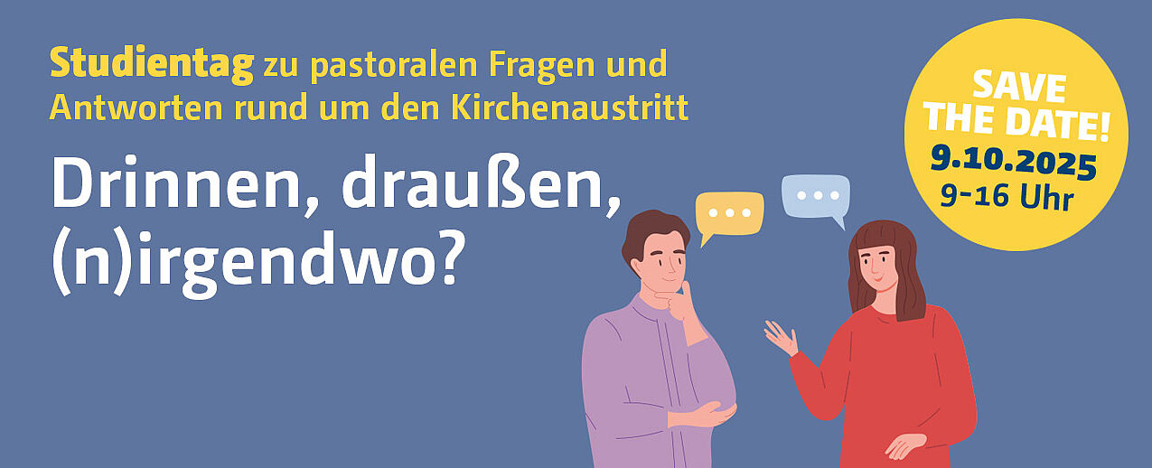 Am 9.10.2025 findet ein Studientag zu pastoralen Fragen und Antworten rund um den Kirchenaustritt statt.