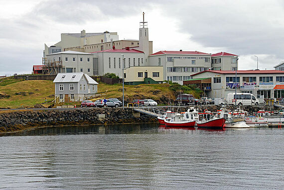 Das katholische Zentrum in Stykkisholmur.