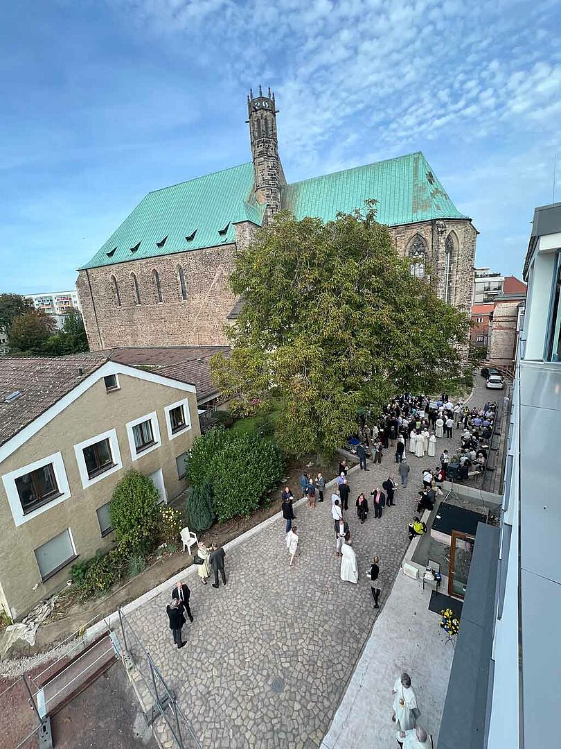 Bonifatiuswerk der deutschen Katholiken Klosterneubau in Magdeburg