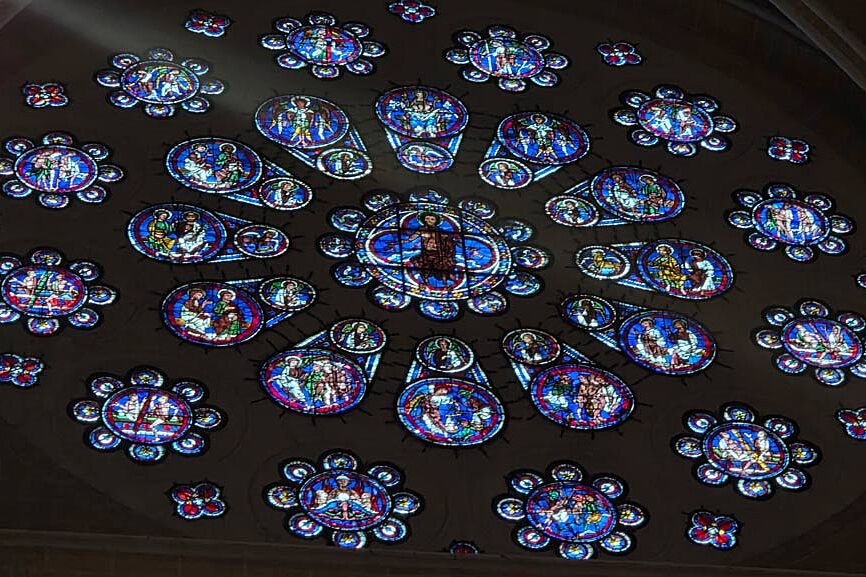 In der Kathedrale in Chartres. (Foto: Christine Böckmann)