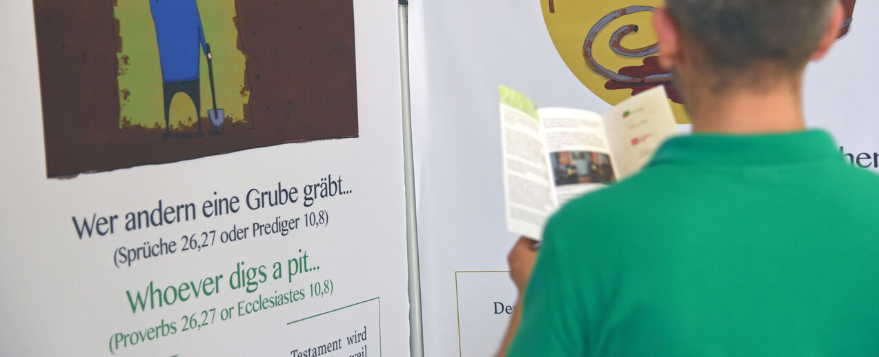 Ein Besuch in der Ausstellung „Biblische Bildworte“ im Forum St. Liborius in Paderborn lohnt sich bestimmt. Foto: Patrick Kleibold