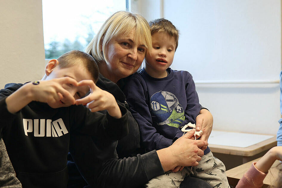 Ursulinen im Heiliggeistkloster helfen ukrainischen Kindern mit Behinderungen