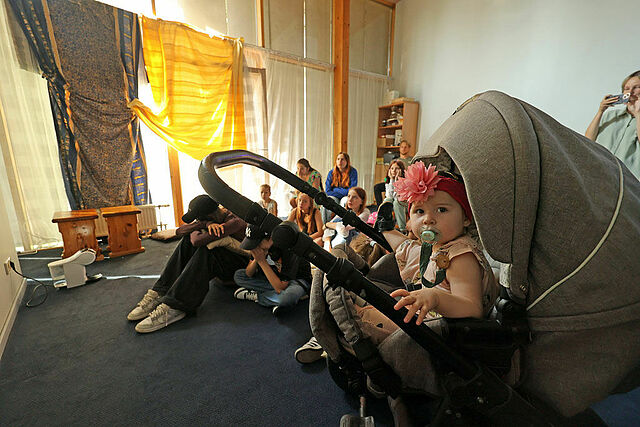 Kinder sind im Martinshaus immer willkommen. (Foto: Markus Nowak) 