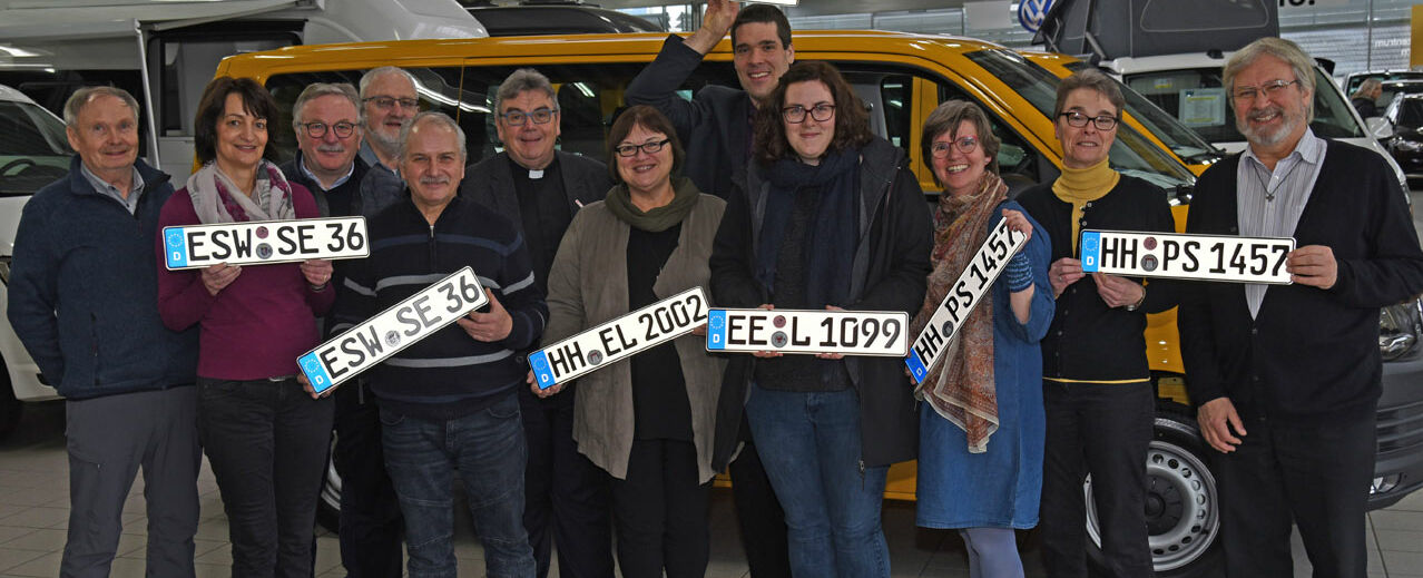 Gesamtgruppe der BONI-Bus-Empfänger. (Foto: Thomas Twents)