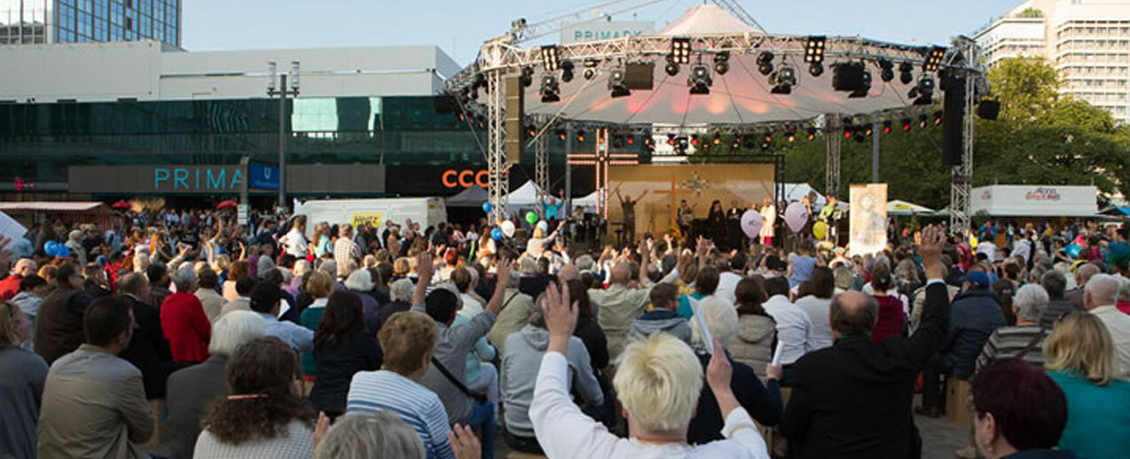 Das Berliner Fest der Kirchen 2015. (Foto: Walter Wetzler)