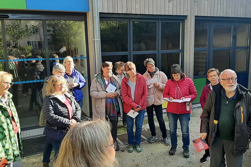 Im Begegnungszentrum der Madeleine Delbrel. (Foto: Christine Böckmann)