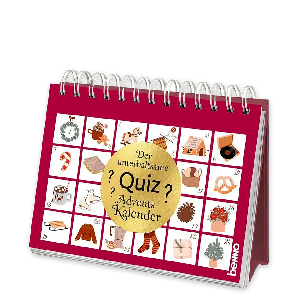 Adventskalender: Der unterhaltsame Quiz-Adventskalender
