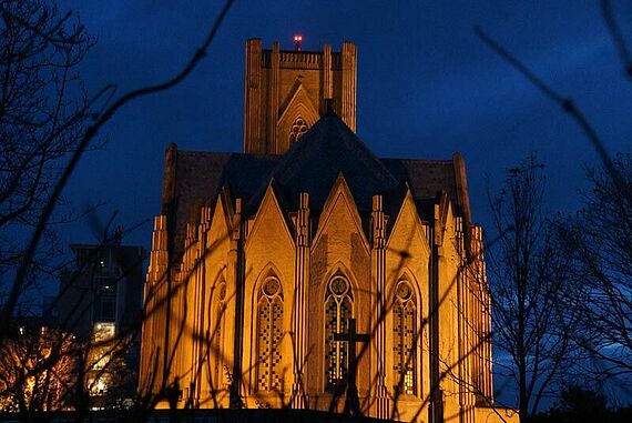 Die Pfarrei Christkönig. Foto: Bonifatiuswerk