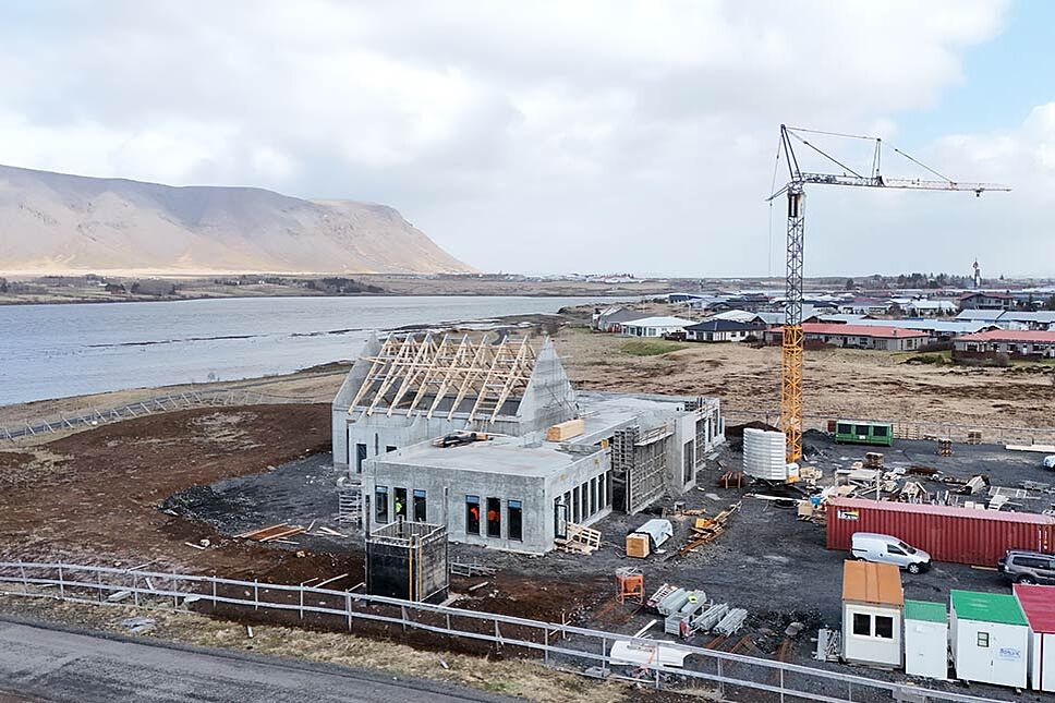 Im Mai wurde das Dach gedeckt. (Foto: Ivan Sovic)