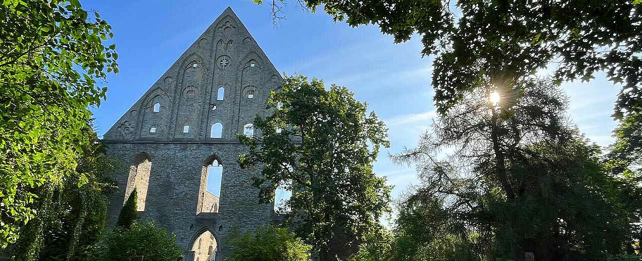Die Ruine des ehemaligen Birgittenklosters in Tallinn. (Foto: Andreas Kaiser)