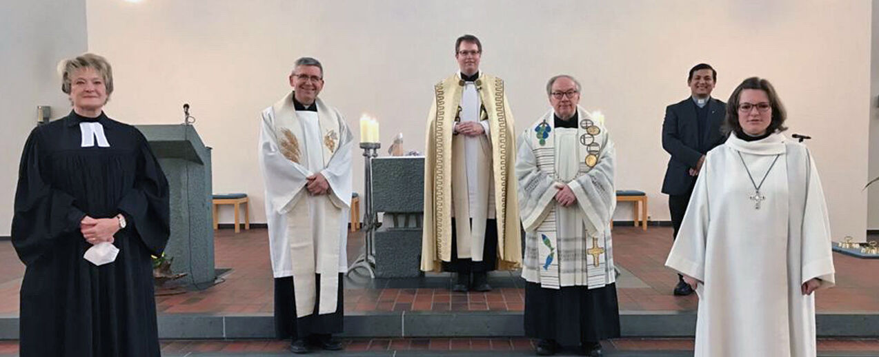 Zur Amtseinführung fand im kleineren Kreis eine Vesper statt. (Foto: privat)