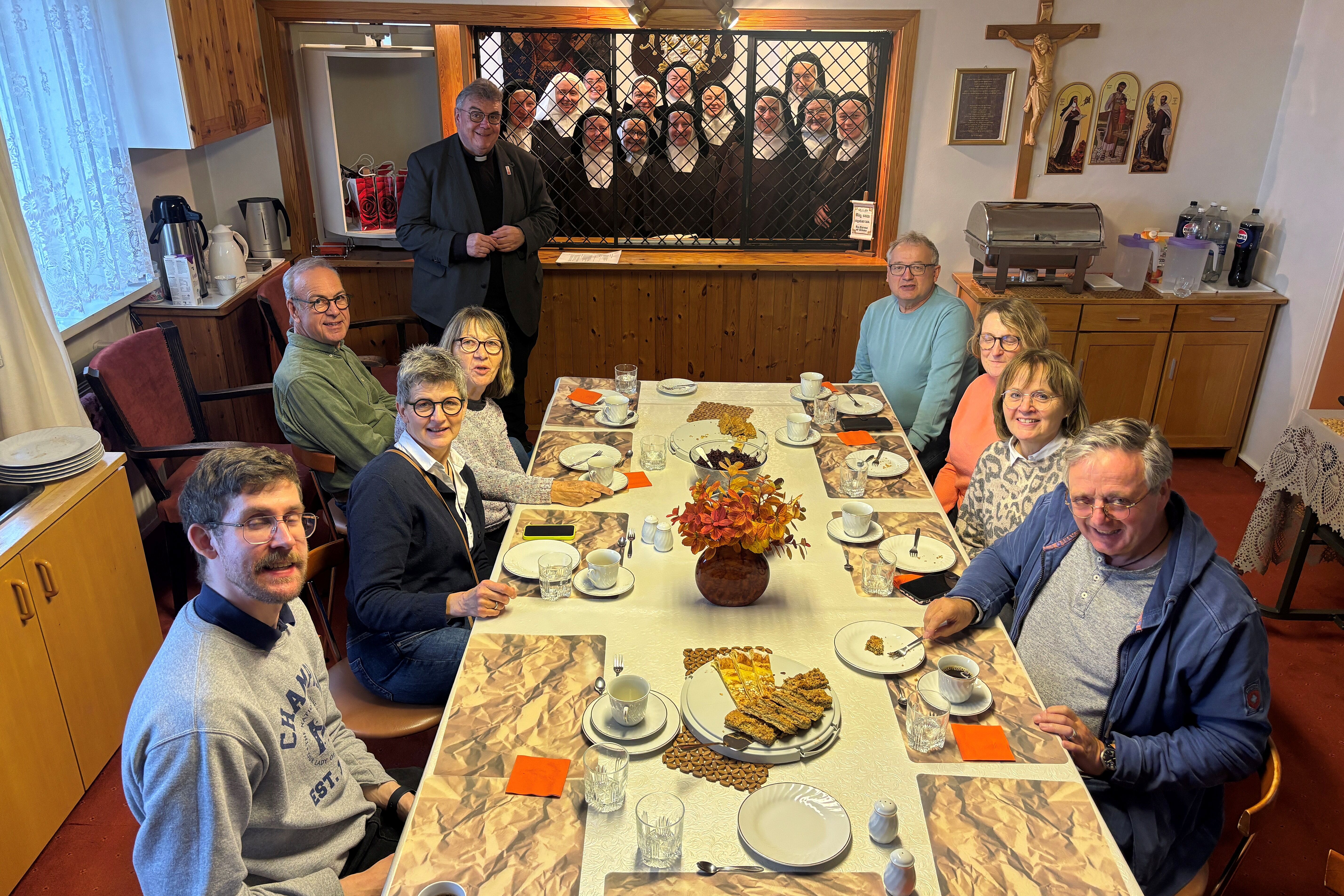 Zu Gast bei den Karmelschwestern in Hafnarfjördur. (Foto: privat)