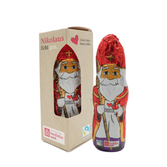 Schoko-Nikolaus-Figur