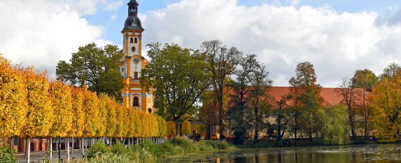 Die Barockkirche des Klosters Neuzelle (Foto: Patrick Kleibold)