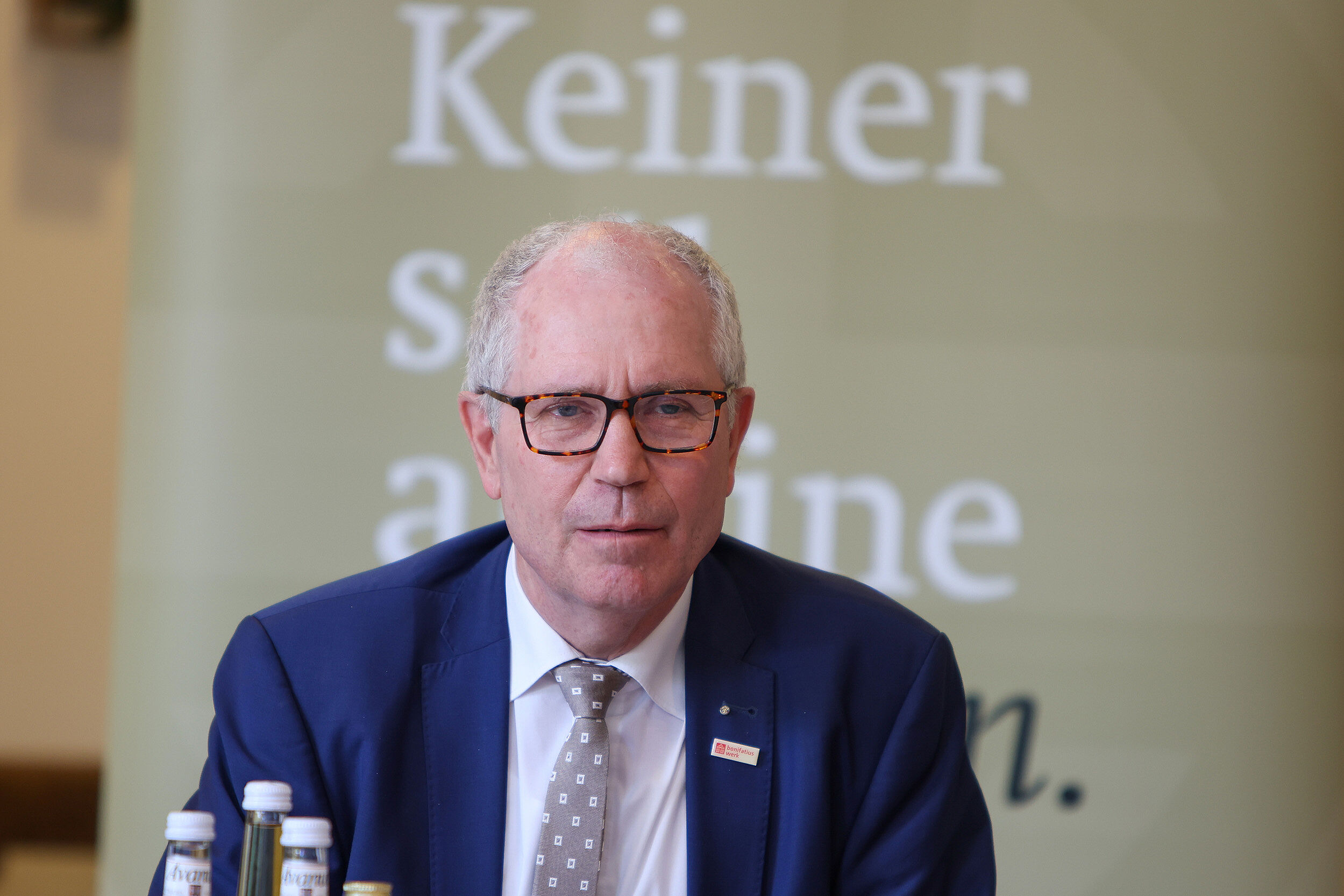 Eindrücke der Pressekonferenz zur Vorstellung des Jahresberichtes des Bonifatiuswerkes. (Foto: Thomas Arzner)
