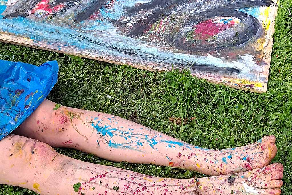 Kreativ auslassen, um den Verlust eines lieben Menschen zu verarbeiten. (Foto: Patricia Sorek)