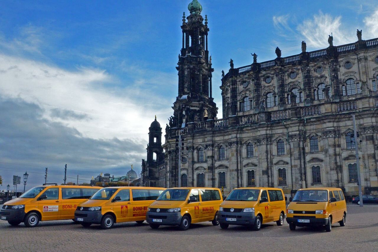 Über 600 dieser BONI-Busse sind derzeit auf deutscen Straßen unterwegs. (Foto: Patrick Kleibold)