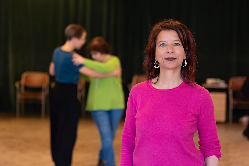 Die Idee zu dem Projekt „Tango bewegt die Seele“ hatte Antje Rüger-Hochheim, Leiterin der Hospiz- und Trauerarbeit in Berlin. (Foto: Hartmut Salzmann)