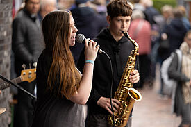 Für gute Stimmung sorgte die Band Watt’n Beat.