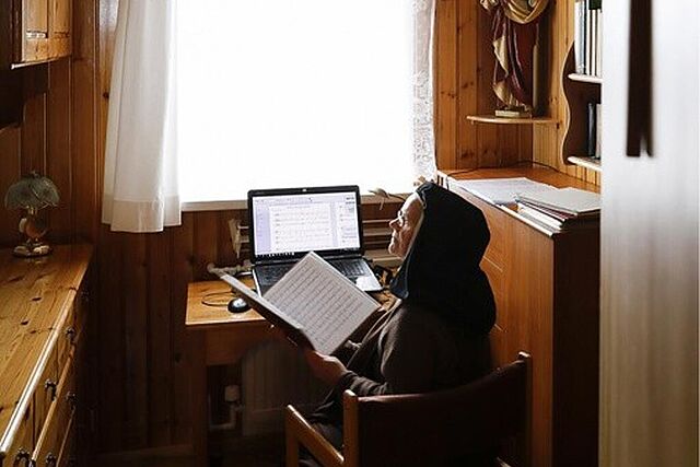 Die alten Klosterzellen sind sehr schmal und nicht barrierefrei. (Foto: Karmelitinenn-Kloster Hafnarfjördur) 