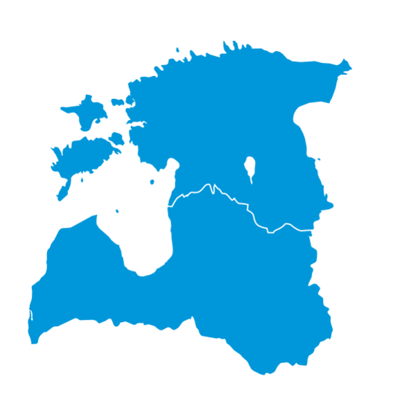 Estland und Lettland
