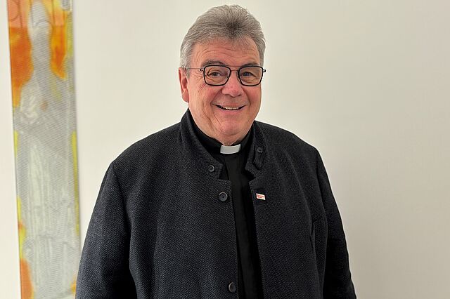 Seit 2008 ist Monsignore Georg Austen Generalsekretär und Hauptgeschäftsführer des Bonifatiuswerkes. (Foto: Theresa Meier)