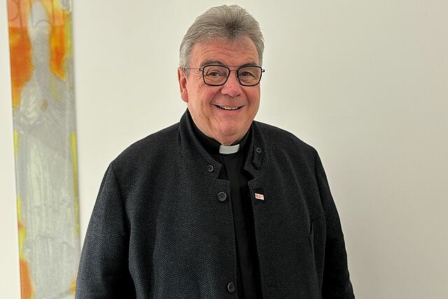 Seit 2008 ist Monsignore Georg Austen Generalsekretär und Hauptgeschäftsführer des Bonifatiuswerkes. (Foto: Theresa Meier)