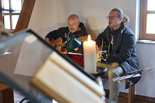 Gebet in der Kapelle. (Foto: M. Nowak)