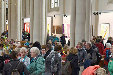 Die Ausstellung "Udos 10 Gebote" hat in nur sechs Tagen 41.600 Menschen angezogen. Foto: Thersea Meier