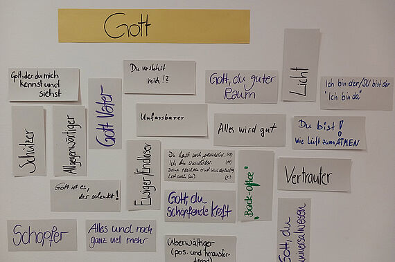Viele Fragen konnten auf Moderationskarten beantwortet werden. (Foto: Paulin Krause)