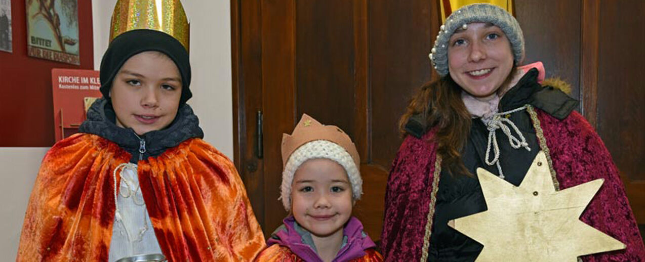 Vielen Dank für den netten Besuch und das Engagement aller Sternsinger in ganz Deutschland! (Foto: Patrick Kleibold)