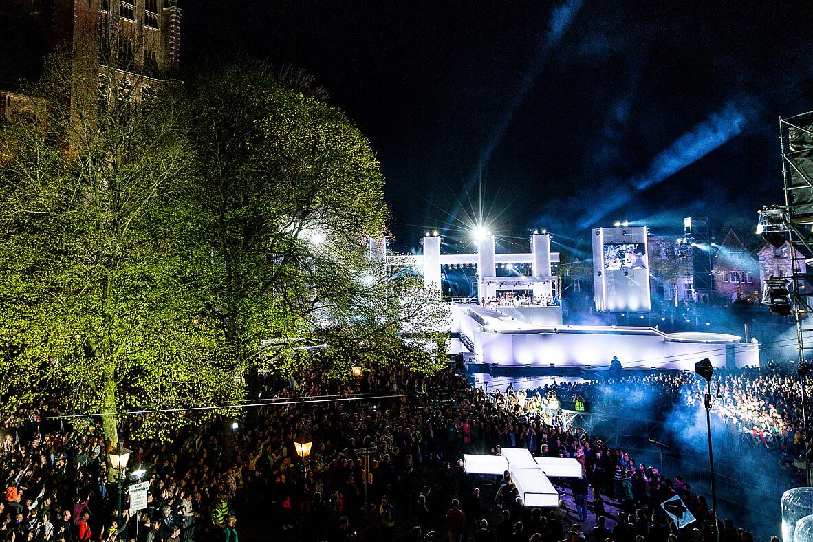 Eindrücke des TV-Events "Die Passion" im niederländischen Fernsehen. (Foto: RTL)