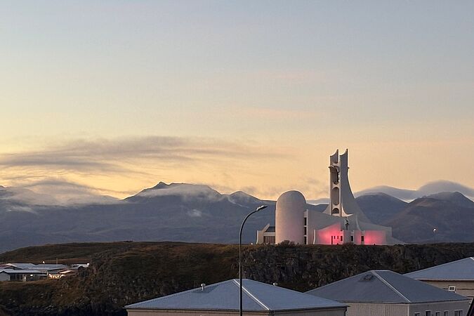 Die lutherische Kirche in Stykkishólmur. (Foto: Msgr. Georg Austen)