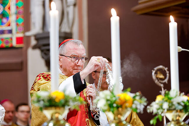 Der Chefdiplomat des Papstes, Kardinal Pietro Parolin. (Foto: katolsk.no, Tor Stenersen)