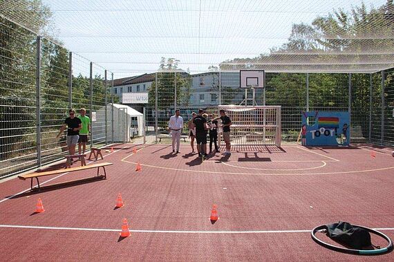 Der neue Sportplatz. (Foto: Manege gGmbH)