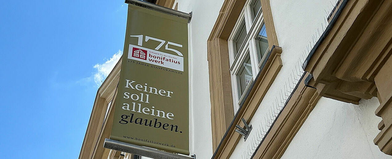 2024 feiert das Bonifatiuswerk als Hilfswerk für den Glauben und der Solidarität sein 175-jähriges Bestehen. (Foto: Andreas Kaiser)