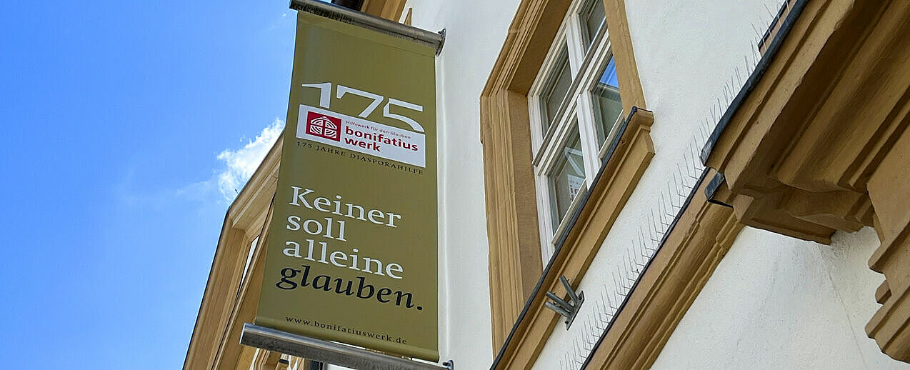 175 Jahre: Als internationales Hilfswerk stellt sich das Bonifatiuswerk in die Tradition seiner Gründer, die den "Bonifacius-Verein für die kirchliche Mission in Deutschland" – so der ursprüngliche Name – 1849 gegründet haben. (Foto: Andreas Kaiser)