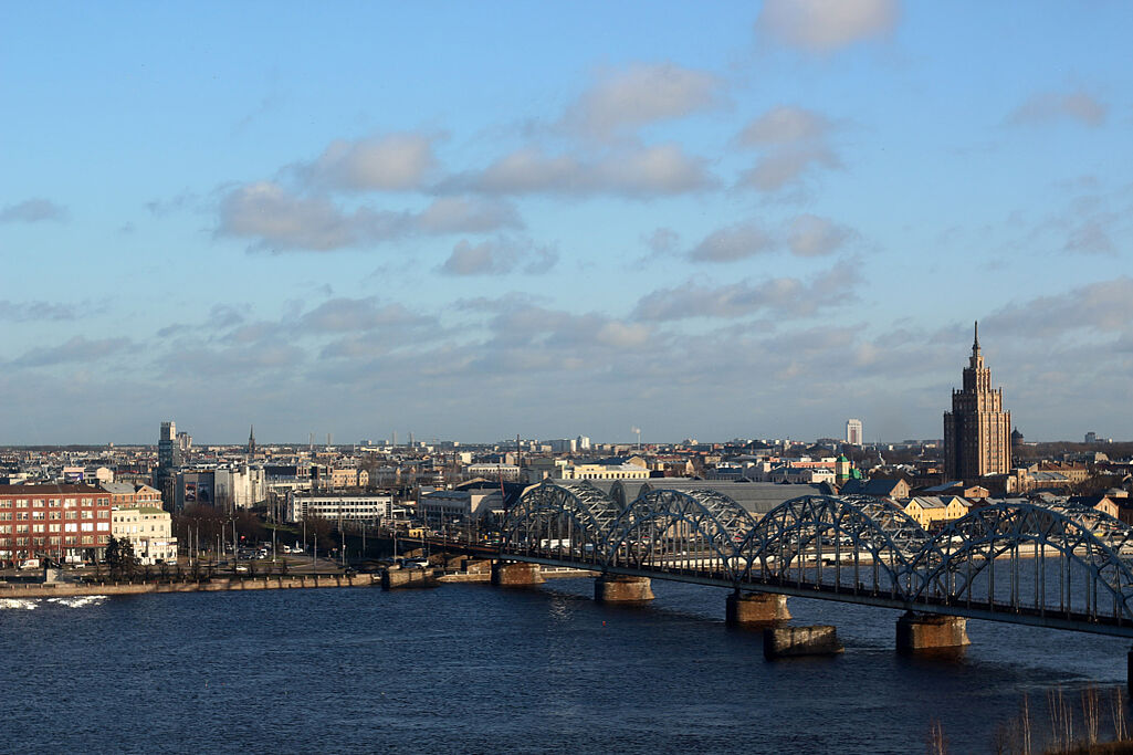 Die Skyline der lettischen Hauptstadt Riga (Foto: Emelie)