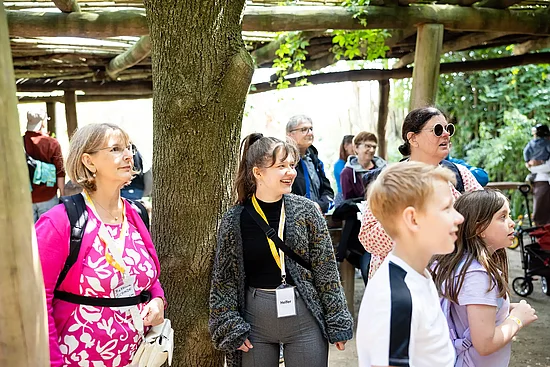 OmaOpaEnkel-Tag des Erzbistums Berlin wurde der Tierpark Friedrichsfelde  gefeiert. (Foto: Jörg Farys)