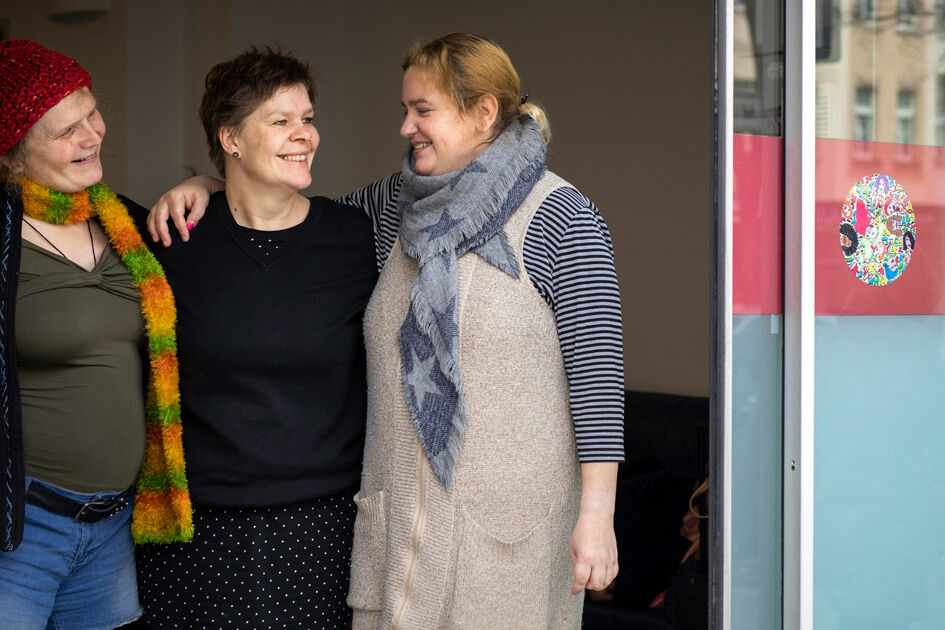 Unterstützung für obdachlose Frauen